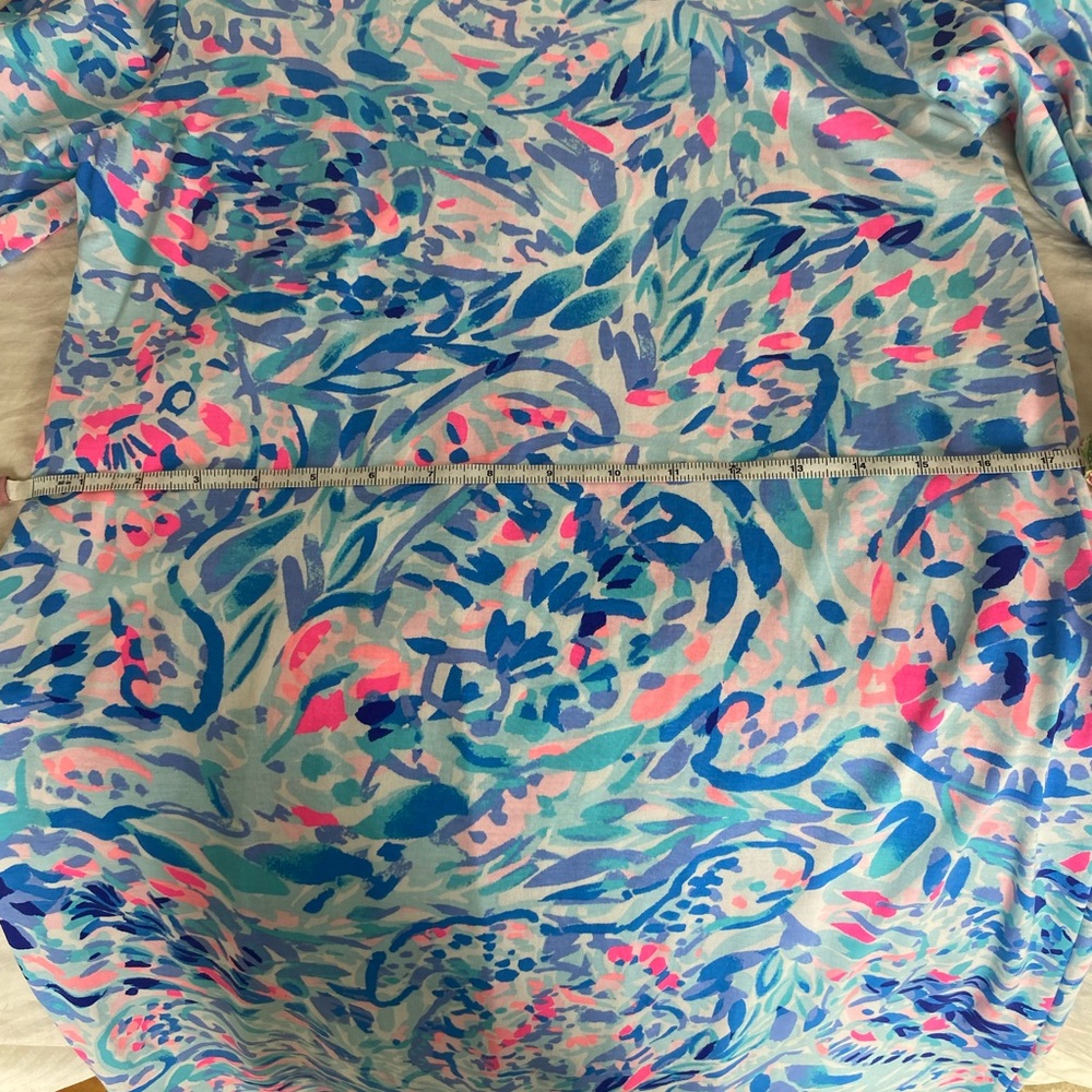 Lilly Pulitzer Preston Dress Party Wave - Picture 6 of 6